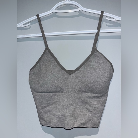 Padded Grey Tank - Picture 1 of 2